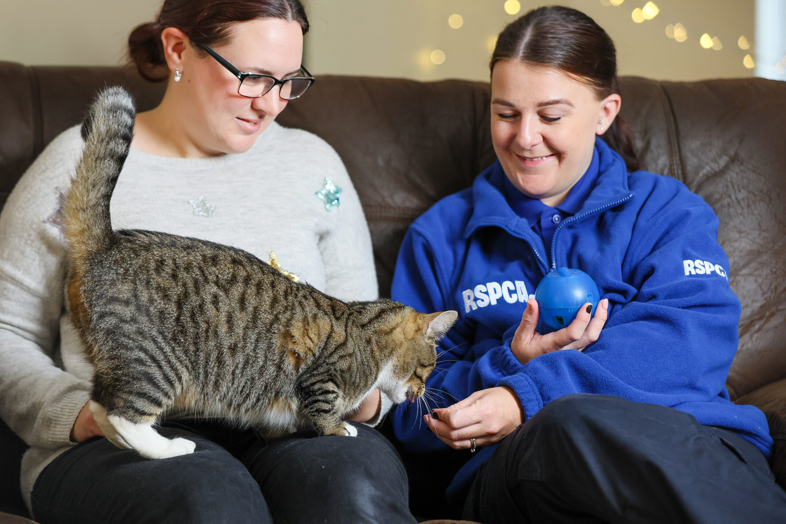 Freya with Helen and Rachel.