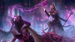 Magic Media PS4 and PS5 development with a fantasy witch slaying enemies